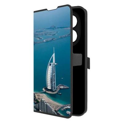 Лот: 25086810. Фото: 1. Чехол Krutoff Eco Book "ОАЭ, Бурдж-эль-Араб... Чехлы, бамперы