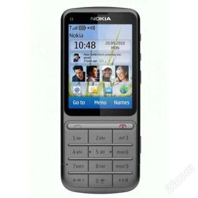 Лот: 1533703. Фото: 1. Nokia C3-01 Touch and Type. Кнопочные мобильные телефоны