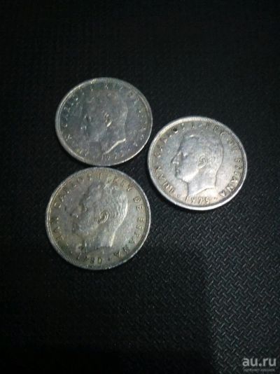Лот: 13148155. Фото: 1. Монеты Испания(5 Песет). Европа