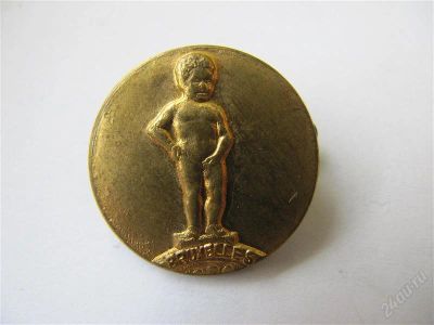 Лот: 1715973. Фото: 1. Значок "Писающий мальчик. Брюссель... Другое (значки, медали, жетоны)