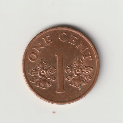 Лот: 16357627. Фото: 1. Сингапур 1 цент 1995. Азия