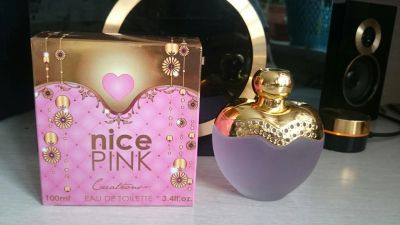 Лот: 6193163. Фото: 1. Туалетная вода Nice Pink, ADF... Женская парфюмерия