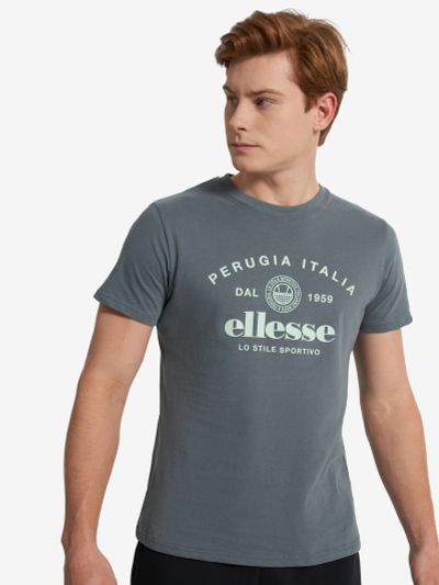 Лот: 25238205. Фото: 1. Футболка мужская Ellesse, Серый. Другое (спортивная одежда)