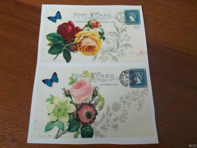 Лот: 17279406. Фото: 1. Декупажная карта №7. Не поленитесь... Декупаж