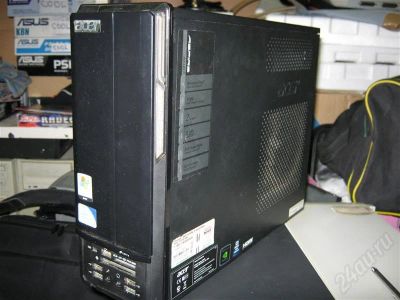Лот: 672266. Фото: 1. Корпус ACER с блоком питания. Корпуса, блоки питания