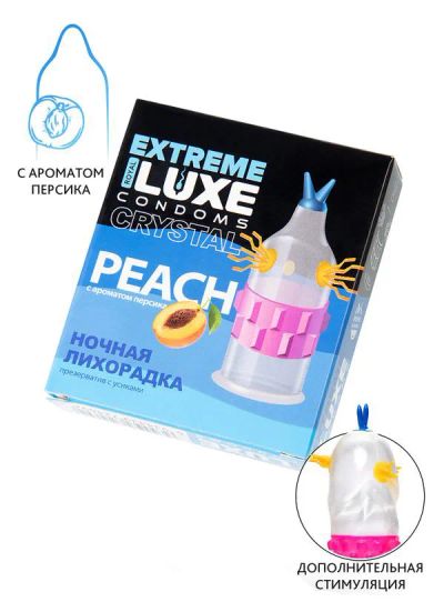 Лот: 24255184. Фото: 1. Презерватив стимулирующий Luxe... Презервативы