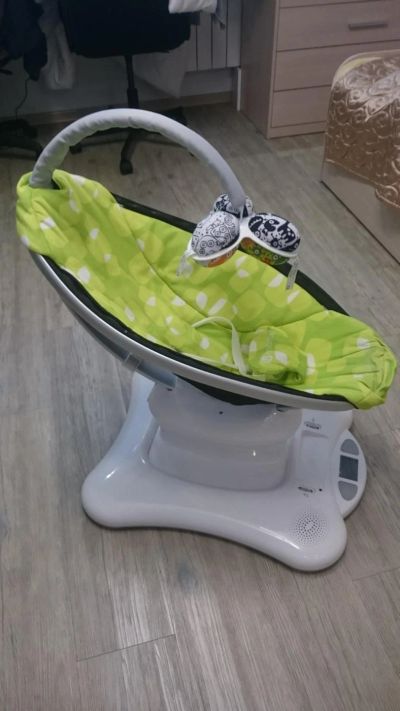 Лот: 8446307. Фото: 1. 4moms mamaroo (Мамару). Ходунки, прыгунки, качели