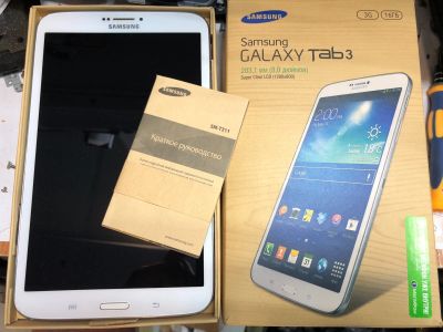 Лот: 19258292. Фото: 1. Планшет Samsung Galaxy Tab 3 8... Планшеты