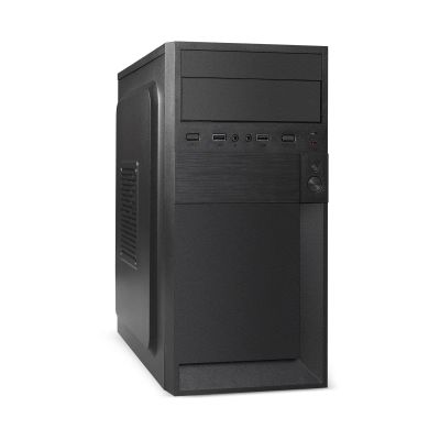 Лот: 24946705. Фото: 1. Корпус mATX 450w ExeGate BAA-105-01-AAA450... Корпуса, блоки питания