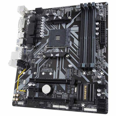 Лот: 17711397. Фото: 1. Отличная плата под AMD AM4: Gigabyte... Материнские платы