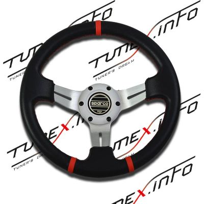 Лот: 11422809. Фото: 1. Руль Sparco 320мм вынос (серый... Детали тюнинга