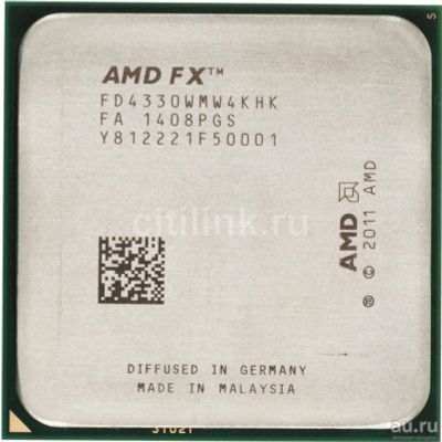 Лот: 13310232. Фото: 1. AMD FX 4330, SocketAM3+ OEM. Процессоры