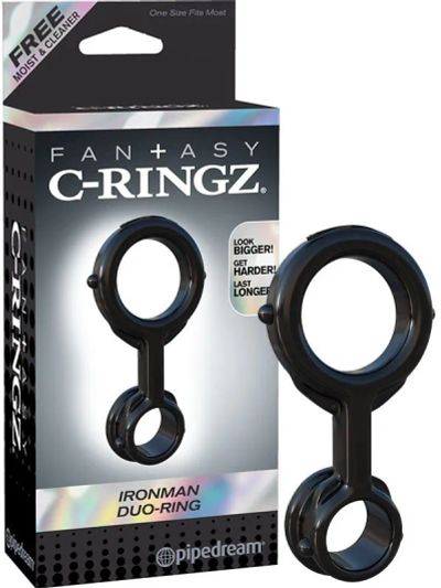 Лот: 22066990. Фото: 1. Эрекционное кольцо Ironman Duo-Ring... Игрушки