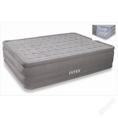 Лот: 2836115. Фото: 1. Надувная кровать Intex Ultra Plush... Кровати