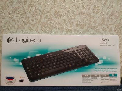 Лот: 15389736. Фото: 1. Клавиатура беспроводная Logitech... Клавиатуры для ноутбуков