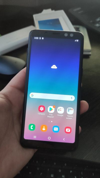 Лот: 9689427. Фото: 1. Samsung SM-A530F Galaxy A8 (2018... Смартфоны