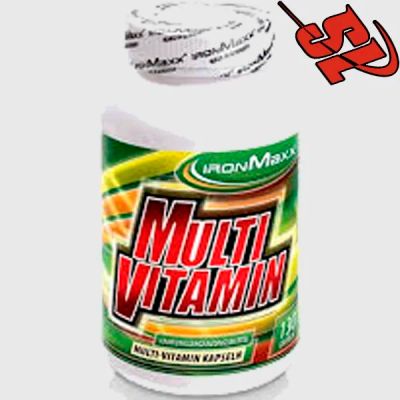 Лот: 7114197. Фото: 1. Multivitamin (130caps) IronMaxx... Спортивное питание, витамины