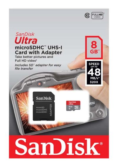 Лот: 6077296. Фото: 1. Карта памяти SanDisk Ultra microSD... Карты памяти