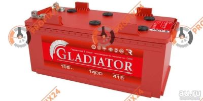 Лот: 13288316. Фото: 1. Аккумулятор GLADIATOR 195 А/Ч... Аккумуляторы