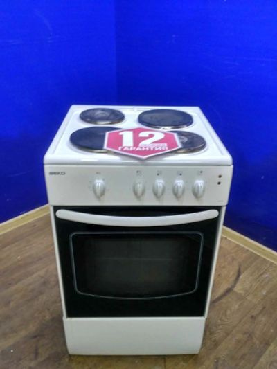 Лот: 12126545. Фото: 1. Плита электрическая beko fe 556... Плиты, духовые шкафы, варочные поверхности