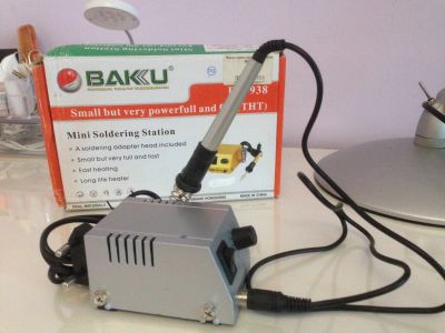 Лот: 12576073. Фото: 1. Мини-паяльная станция BAKU BK-938. Радиолюбительский инструмент