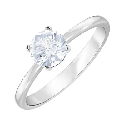 Лот: 23900170. Фото: 1. Кольцо с кристаллом SWAROVSKI. Другое (ювелирные изделия, бижутерия, часы)