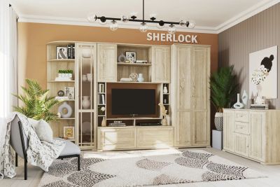 Лот: 23671699. Фото: 1. Модульный гарнитур Hoff Sherlock. Гостиные, стенки, горки
