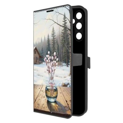 Лот: 25135185. Фото: 1. Чехол Krutoff Eco Book "Верба... Чехлы, бамперы