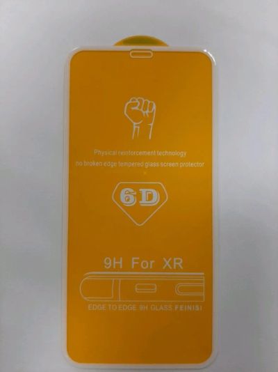Лот: 16390906. Фото: 1. Защитное стекло iPhone Xr Белое... Дисплеи, дисплейные модули, тачскрины