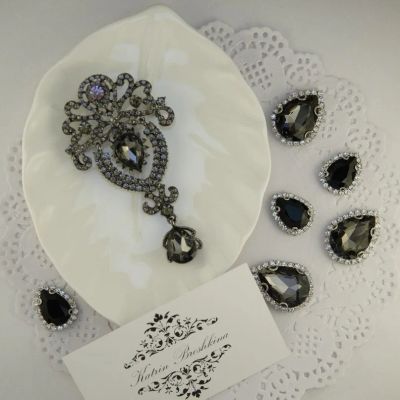 Лот: 8109431. Фото: 1. Ажурная брошка. Броши