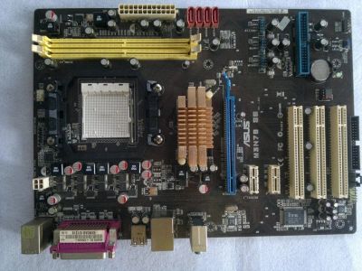 Лот: 6860442. Фото: 1. Материнская плата ASUS M3N78 SE. Материнские платы