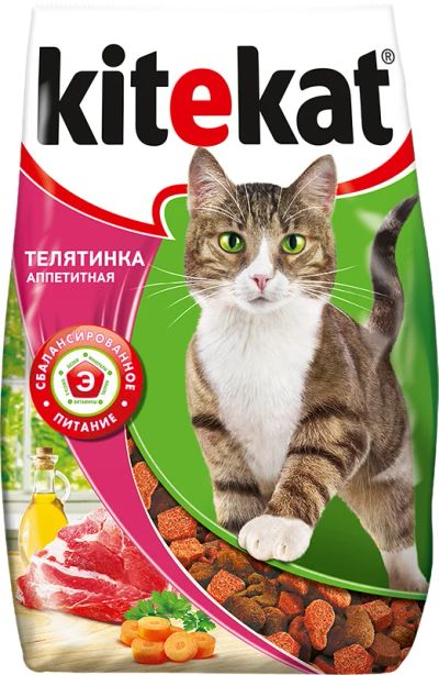 Лот: 15055349. Фото: 1. Корм (Китекет) Аппетитная телятинка... Корма