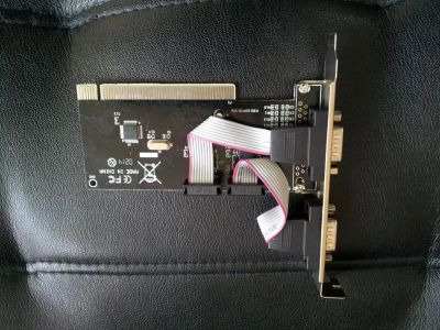 Лот: 9372994. Фото: 1. COM контроллер ( wch 351 2s pci... Платы расширения, контроллеры, доп. порты