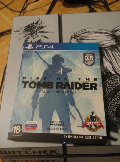 Лот: 11512861. Фото: 1. rise of the tomb raider 20 year... Игры для консолей