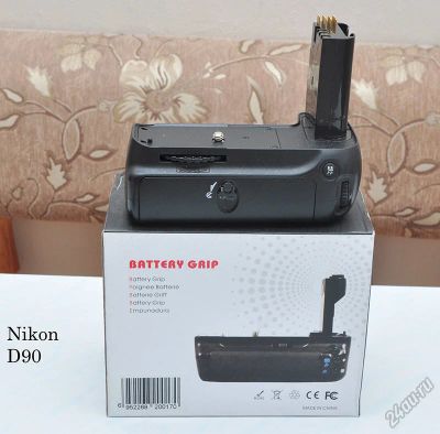 Лот: 5883958. Фото: 1. Батарейный блок для Nikon D80... Батарейные блоки, ручки