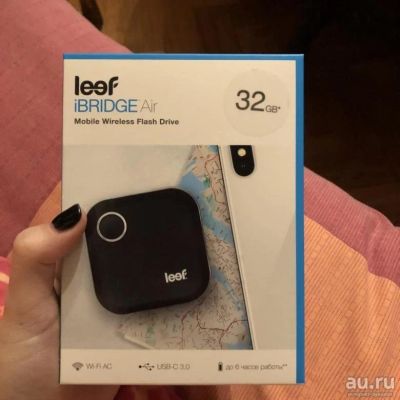 Лот: 13005293. Фото: 1. USB флешка Leef iBridge Air 32Gb. USB-флеш карты