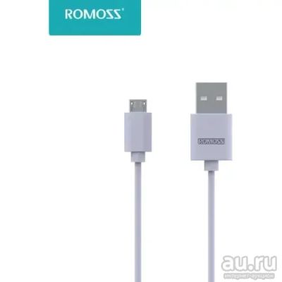 Лот: 13532511. Фото: 1. Кабель Romoss CB05 для Android... Зарядные устройства, блоки питания, адаптеры сетевые для смартфонов