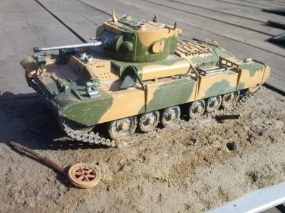 Лот: 7569281. Фото: 1. Модель танка "Valentine". Военная техника