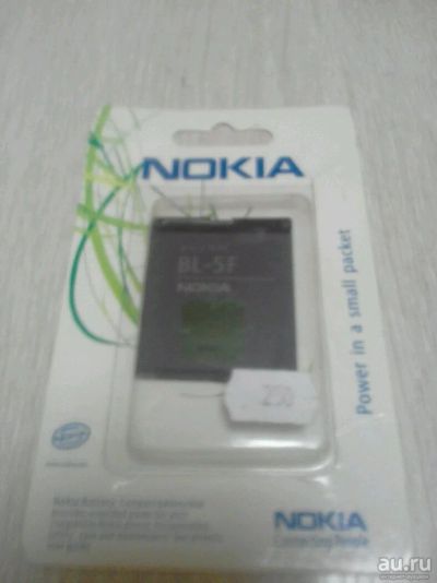 Лот: 13679706. Фото: 1. Аккумулятор Nokia BL-5F 6290,N93... Аккумуляторы