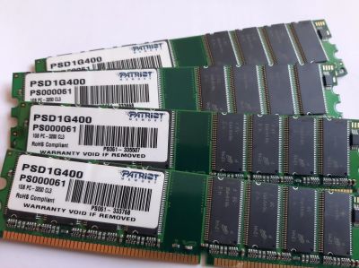 Лот: 16360930. Фото: 1. Patriot PSD1G400 (1Gb DDR PC3200U... Оперативная память