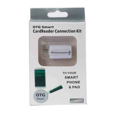 Лот: 9649988. Фото: 1. Переходник OTG Smart CardReader... Дата-кабели, переходники