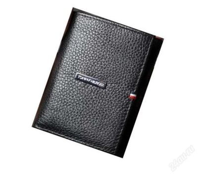 Лот: 1941144. Фото: 1. Кожаный бумажник Tommy Hilfiger. Бумажники, кошельки, портмоне