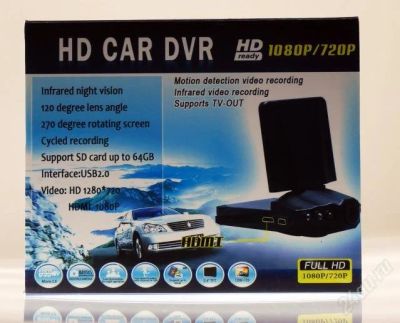 Лот: 1621277. Фото: 1. Видеорегистратор Full HD DVR... Видеорегистраторы,  радар-детекторы, системы парковки