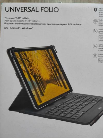 Лот: 25722258. Фото: 1. Клавиатура Logitech universal... Клавиатуры и мыши