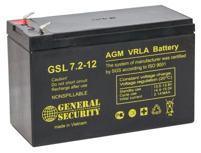 Лот: 24949145. Фото: 1. Аккумулятор GSL 7,2-12 12V,7,2... ИБП, аккумуляторы для ИБП