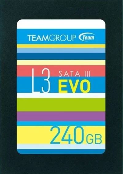Лот: 16243624. Фото: 1. SSD диск Team Group L3 Evo 240... SSD-накопители