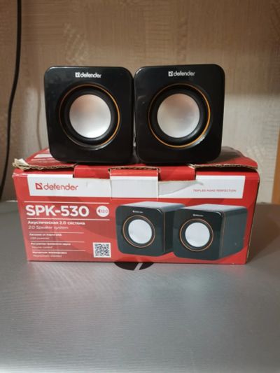 Лот: 16979717. Фото: 1. Колонки defender spk-530 black. Акустические системы