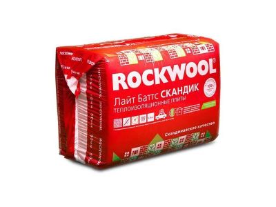 Лот: 8031568. Фото: 1. Rockwool Лайт Баттс Скандик 100мм... Утеплитель и изоляционные материалы