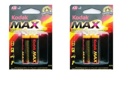 Лот: 19570748. Фото: 1. Элемент питания Kodak Max LR6-2BL... Батарейки, аккумуляторы, элементы питания