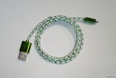Лот: 9691415. Фото: 1. Дата-кабель "Гирлянда" USB-microUSB... Дата-кабели, переходники